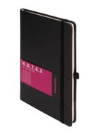 Antra, Memofix, notes A5, kratka, czarny, 1 szt.