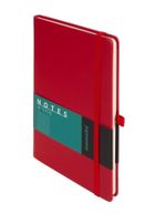 Antra, Memofix, notes A5, linia, czerwony, 1 szt.