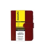 Antra, organizer memofix A6, czerwony