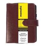 Antra, organizer memofix B6, brązowy