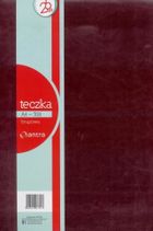 Antra, teczka A4, czerwona, 1 szt.