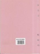 Antra, wkład do organizera A5, gładki, czerwony