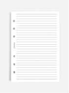 Antra, wkład do organizera A5, linia biała