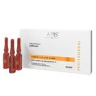 APIS, Adeno-C Flash Glow, rozświetlające ampułki do twarzy z witaminą C i adenozyną, 10-3 ml