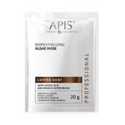 Apis, Coffee Shot, biorewitalizująca maska algowa z kwasem kawowym i ziarenkami kawy arabica, 20g