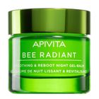 Apivita, Bee Radiant Smoothing & Reboot Night Gel-Balm, lekki żel-balsam na noc o właściwościach wygładzających i rewitalizujących skórę, 50 ml