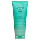Apivita, Just Bee Clear Purifying Cleansing Gel, żel oczyszczający do cery tłustej i trądzikowej, 200 ml
