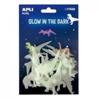 Apli Kids, Dinozaury, fluorescencyjne naklejki