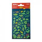 Apli Kids, fluorescencyjne naklejki, kosmos