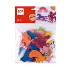 Apli Kids, Jednorożce, naklejki z pianki EVA, 40 szt.