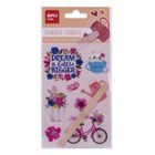 Apli Kids, Kwiaty, naklejki transferowe