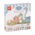 Apli Kids, My First, Dinozaury, puzzle progresywne, 15 elementów