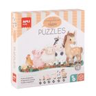 Apli Kids, My First, Farma, puzzle progresywne, 21 elementów