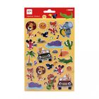 Apli Kids, naklejki metaliczne, zwierzęta z instrumentami