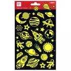 Apli Kids, naklejki świecące w ciemności, kosmiczna przygoda