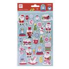 Apli Kids, świąteczne naklejki, śnieżynki