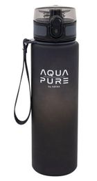 Aqua Pure, bidon, grey/black, 600 ml