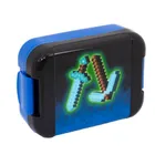 Aqua Pure, lunchbox, Blue Pixel