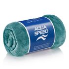 Aqua Speed, Dry Soft, ręcznik kąpielowy z mikrofibry, turkusowy, 50-100 cm