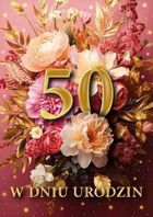 Armin Style, karnet B6, efekt 3D, urodziny 50