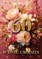 Armin Style, karnet B6 z kopertą, urodziny 60