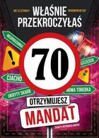 Armin Style, karnet B6 z kopertą, urodziny 70