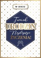 Armin Style, karnet B6 z kopertą, urodziny