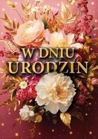 Armin Style, karnet B6 z kopertą, urodziny, różowy