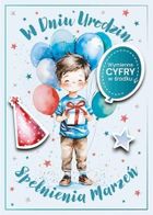 Armin Style, karnet, urodziny, wymienne cyfry