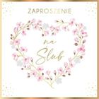 Armin Style, zaproszenie z kopertą, ślub, 13-13 cm, 10 szt.