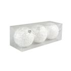 Arpex, bombki posrebrzane, 3 szt.