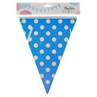 Arpex, girlanda, kropki, niebieska