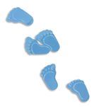 Arpex, konfetti stópki, niebieskie