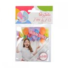 Arpex, kropki klejowe do balonów na rolce, 100 szt.