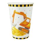 Arpex, kubek papierowy, Plac Budowy, 200 ml, 8 szt.