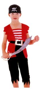 Arpex, strój pirata, rozmiar 92-104 cm