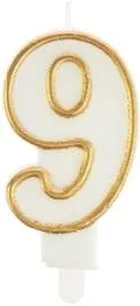 Arpex, świeczka, 9, złota