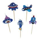 Arpex, świeczki, Galaxy, 5 szt.