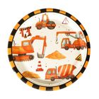 Arpex, talerz papierowy, Plac Budowy, 8 szt.