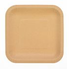 Arpex, talerze papierowe, kraftowe, 23-23 cm, 6 szt.