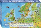 Artglob, Mapa Europy Młodego Odkrywcy, puzzle, 260 elemntów