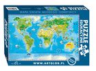 ArtGlob, Mapa świata młodego odkrywcy, puzzle edukacyjne, 260 elementów