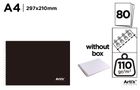 Artix, blok rysunkowy, A4, 80 kartek, 110g