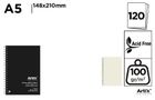 Artix, szkicownik, A5, 120 kartek, 100g