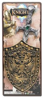 Artyk, miecz rycerza z tarczą