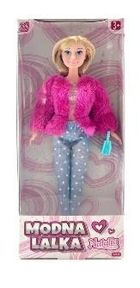 Artyk, Natalia, modna lalka w futerku, 29 cm