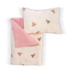 Asi, pościel w misie do łóżeczka dla lalki bobas, 46 cm