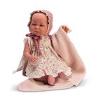 Asi, Reborn Mauren, lalka hiszpańska z kocykiem, 46 cm