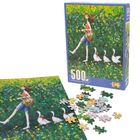 Askato, Dziewczyna z gąskami, puzzle, 500 elementów