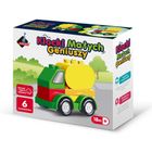 Askato, Klocki Małych Geniuszy, Autko, 6 elementów